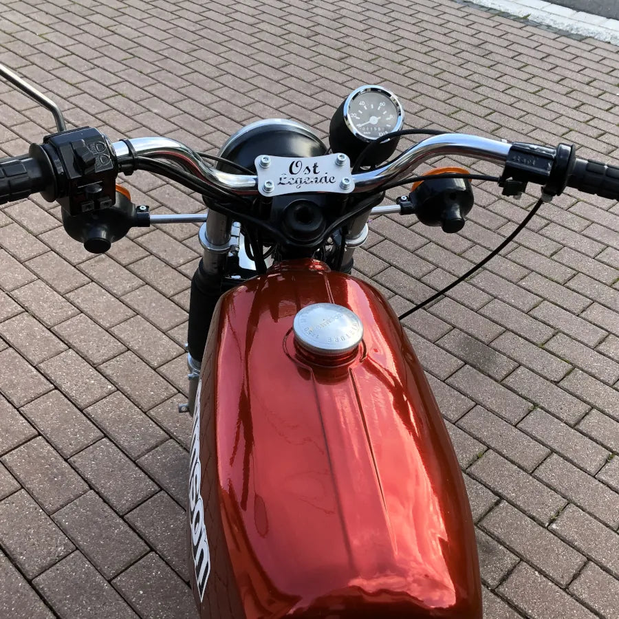 Lenkerauflage S5x (Edelstahl)