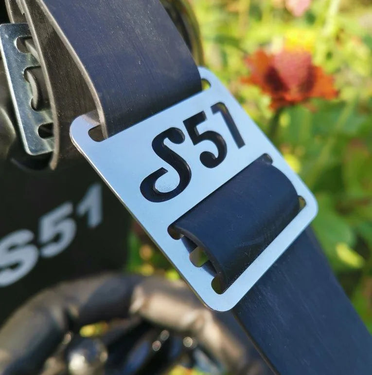 Custom Schnalle für Gepäckträger